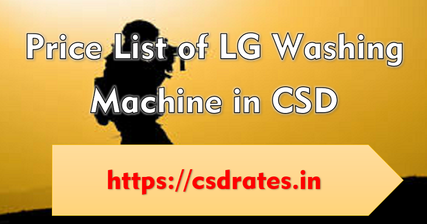 lg washing machine csd price list