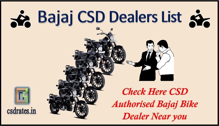 Bajaj CSD Dealers in Bangalore