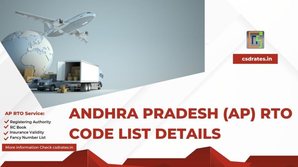 Andhra Pradesh RTO Code List PDF Download 2023