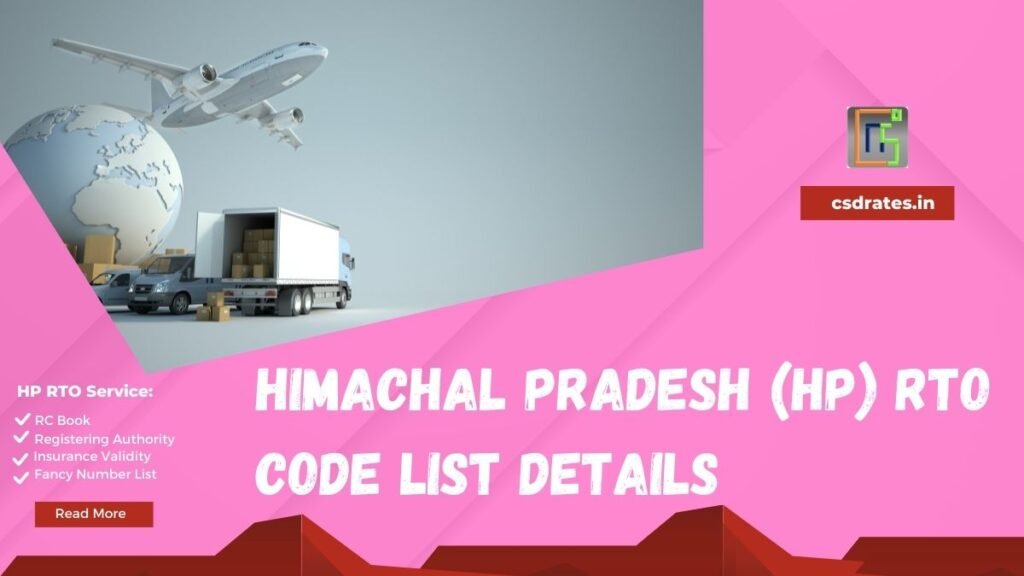 Himachal Pradesh RTO Code List PDF Download 2023