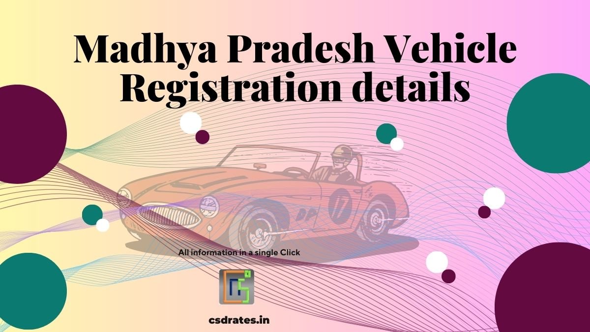 Madhya Pradesh Rto Code List Driving License Vehicle Registration Number Details 2025