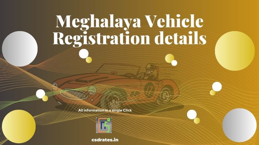 Meghalaya Vehicle Registration Number Check