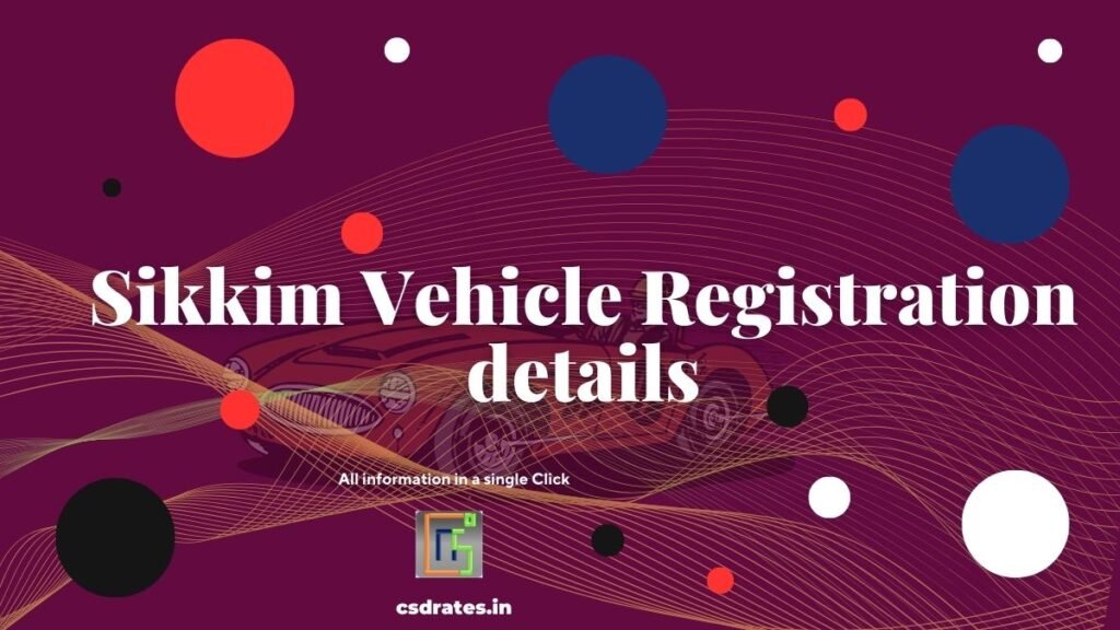 Sikkim Vehicle Registration Number Check