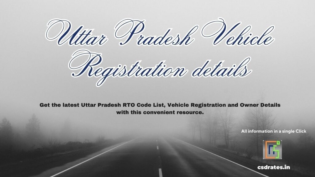 Uttar Pradesh Vehicle Registration Number Check