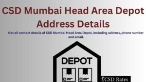 CSD Mumbai Head Area Depot Address Details PDF